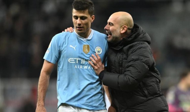 纪录终结！罗德里49场英超首发不败纪录终结，时隔1年先发遭逆转